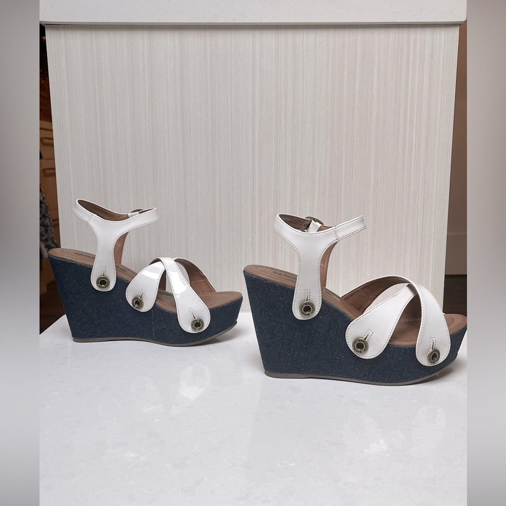 🤍🆕 NWOT Galibelle Giovanna Platform Sandals